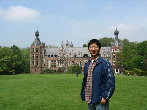 Zhangwen Tang at Leuven Campus, Belgium